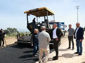 Hamalın Kırı Piknik Alanına güvenli ulaşım için yeni yol

