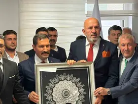 Hatay Valisi Mustafa Masatlı’ya "Yılın Valisi" ödülü verildi
