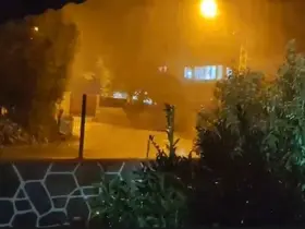 Hatay’da ceviz büyüklüğünde dolu yağdı, bazı araçlar hasar gördü
