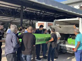 Hatay’da eşi tarafından vurulan Emine Çil, Osmaniye’de son yolculuğuna uğurlandı

