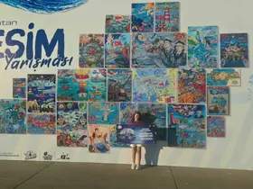 Hataylı minik ressam TEKNOFEST Mavi Vatan’da elde ettiği başarıyla gururlandırdı
