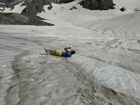 Haziranda kar keyfi: ’Buz Adam’ yine şaşırtmadı
