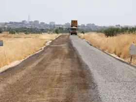 Hilvan’da 5 buçuk kilometrelik yol yenilendi
