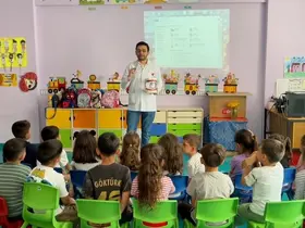 Hozat’ta miniklere sağlık eğitimi verildi
