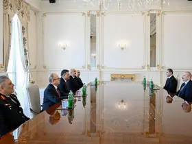 İçişleri Bakanı Çiftçi, Azerbaycan Cumhurbaşkanı Aliyev tarafından kabul edildi