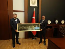 İçişleri Bakanı Mustafa Çiftçi Karatay Belediyesi’ni ziyaret etti