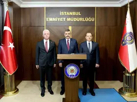 İçişleri Bakanı Çiftçi, İstanbul Emniyet Müdürlüğünü ziyaret etti

