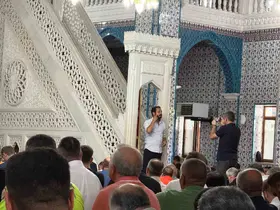 Iğdır’da Cuma hutbesi işaret diliyle de anlatıldı
