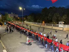 Iğdır’da "Gençlik Yürüyüşü" düzenlendi
