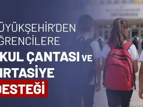 İhtiyaç sahibi öğrencilere okul çantası ve kırtasiye desteği

