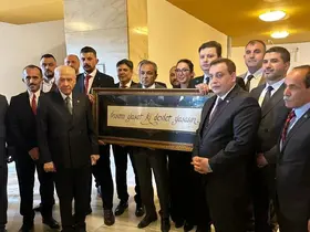 İl Başkanından Bahçeli’ye ziyaret
