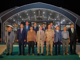 İl Jandarma Komutanı Aslan için veda yemeği düzenlendi
