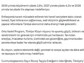 İletişim Başkanı Duran: "Orta Vadeli Program, Türkiye Yüzyılı vizyonuyla uyumlu yol haritasıdır"
