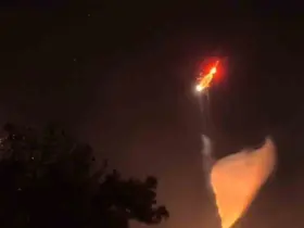 İlk yerli yangın söndürme helikopteri ‘Nefes’ alevlere nefes aldırmadı
