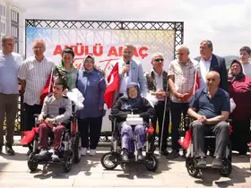 İlkadım’da engelli araçları ihtiyaç sahiplerine ulaştırıldı
