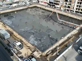 İncirliova Cumhuriyet Meydanı ve Yeraltı Otoparkı projesinde çalışmalar sürüyor
