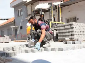 İncirliova’da yeni yollar bayrama yetişecek
