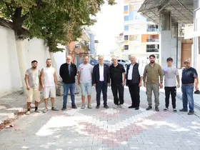 İncirliova’da yol çalışmaları hız kesmeden sürüyor
