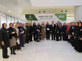 İnegöl Belediyesi’nden sıfır atık etkinliğinde örnek uygulama
