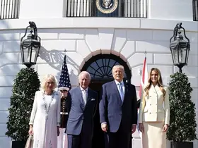 İngiltere Kralı Charles ve eşi Kraliçe Camilla ABD’de
