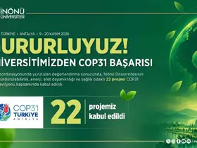 İnönü Üniversitesi COP31’e 22 proje ile katılım başarısı gösterdi
