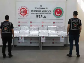 İpsala Sınır Kapısı’nda 65 kilo uyuşturucu ele geçirildi
