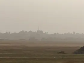 Irak ve Suriye’den gelen toz bulutu Yüksekova’yı kapladı
