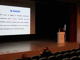 İş sağlığı ve güvenliği eğitimleri tamamlandı
