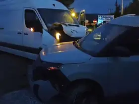Isparta’da iki araç çarpıştı: 1 yaralı
