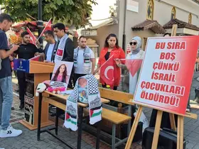 İsrail’e "boş sıra" ile Filistin tepkisi
