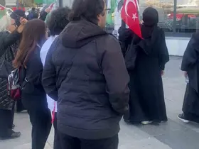 İstanbul’da İsrail protestoları sürüyor
