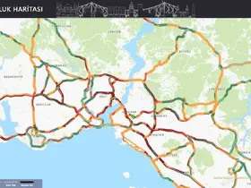 İstanbul’da trafik durma noktasına geldi
