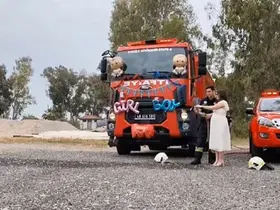 İtfaiye erinden sıra dışı cinsiyet belirleme sürprizi
