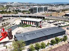 İtfaiyenin kapasitesini artıracak depo binası tamamlandı
