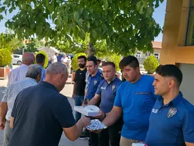 İzmir’de şehit olan polisler için Evren’de Mevlid-i Şerif okutuldu
