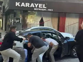 İzmit’te otomobilin çarptığı çocuk aracın altında kaldı
