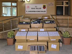 Kaçak tütün operasyonunda 600 bin makaron ele geçirildi
