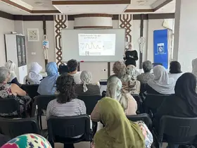 Kadınlara doğru bel kullanımı öğretildi
