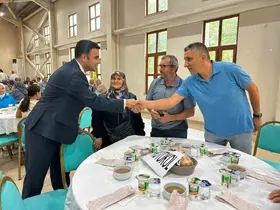Kahramanmaraş’a atanan Kaymakam Kılıç için veda programı düzenlendi
