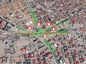 Kahramanmaraş’ta alt geçit tadilat nedeniyle kapatıldı
