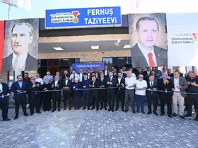Kahramanmaraş’ta Ferhuş Taziyeevi hizmete açıldı
