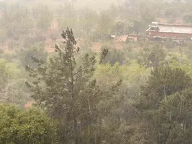Kahramanmaraş’ta gök gürültü sağanak yagış etkili oldu
