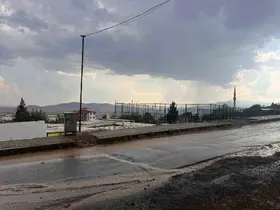 Kahramanmaraş’ta sağanak yağış etkili oldu
