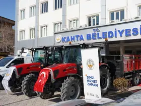 Kahta Belediyesi’nin araç filosu güçleniyor
