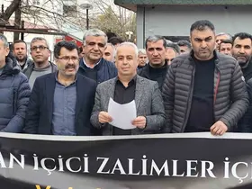 Kahta’da, ABD ve İsrail’in İran’a saldırıları protesto edildi
