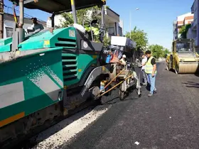 Kahta’da Atatürk Caddesi yenileniyor
