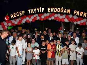 Kaman’da Recep Tayyip Erdoğan Parkı hizmete açıldı
