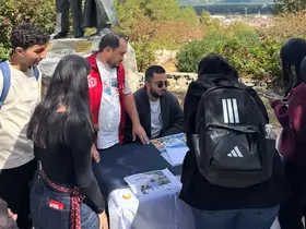 Kampüste gençlere gençlik fırsatları tanıtıldı
