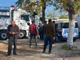 Kamyonun içinde ölü bulundu

