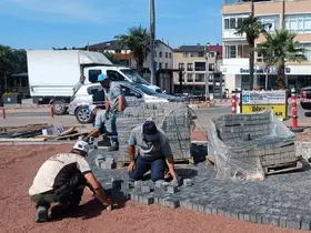Kandıra’nın yeni meydanı şekilleniyor
